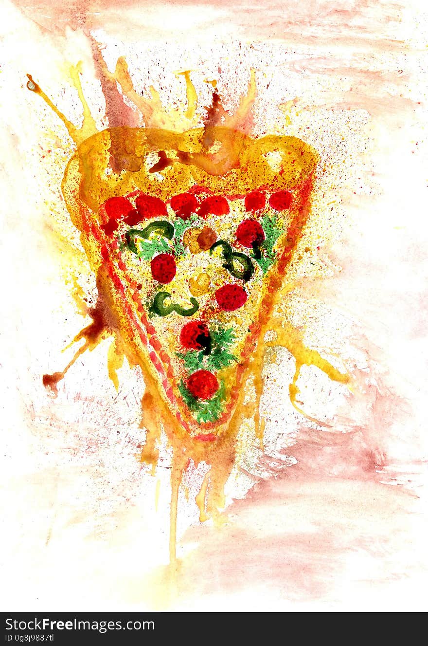 Tasty Pizza Art