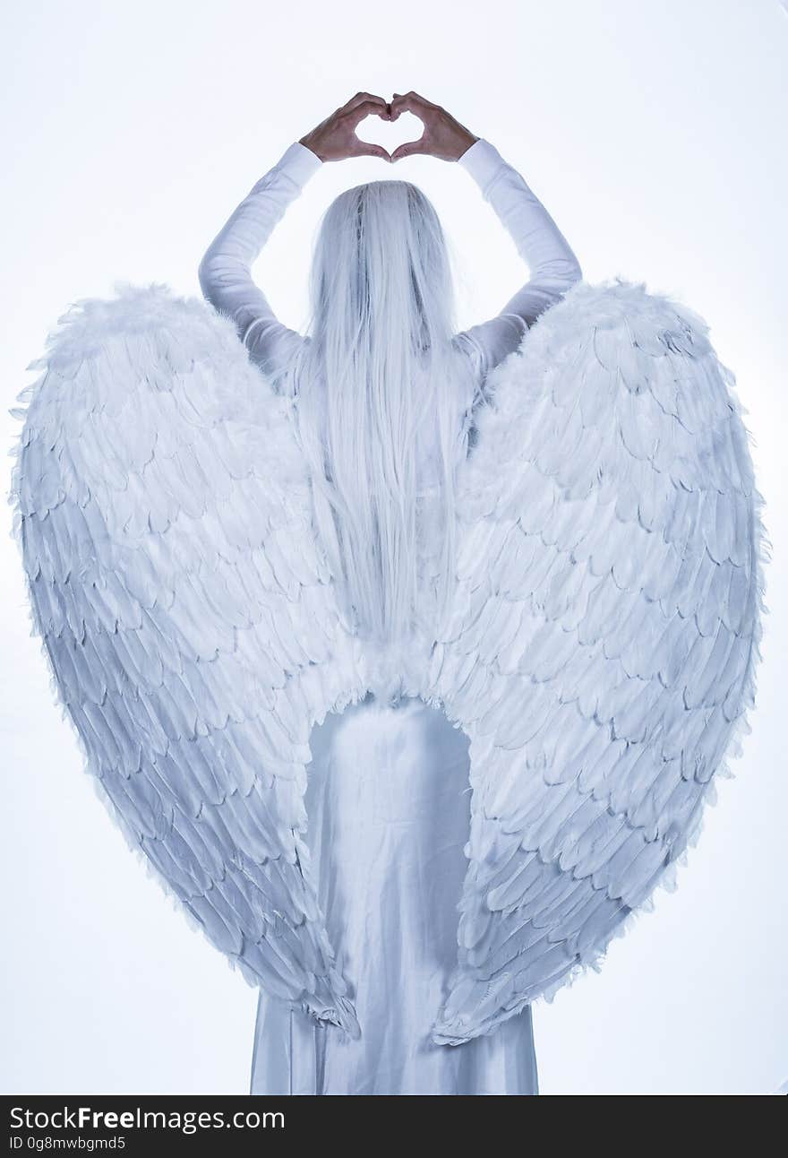 White Angel Illustration