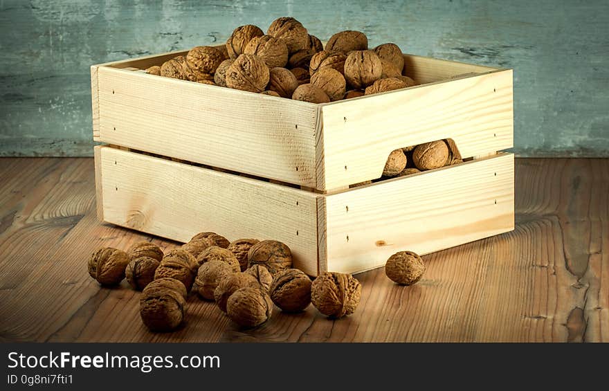 Walnut, Wood, Tree Nuts, Nut