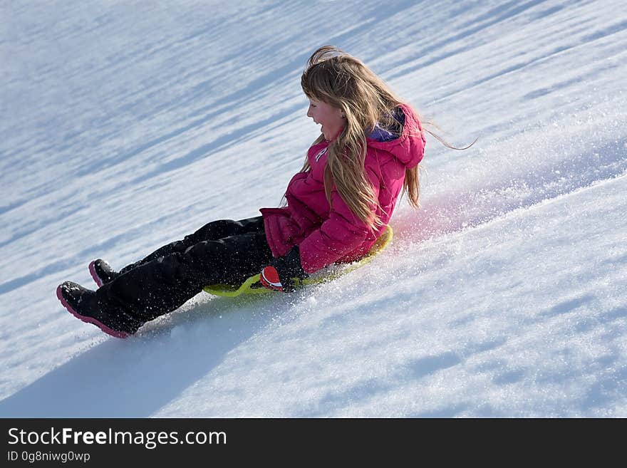 Fun, Snow, Vacation, Geological Phenomenon