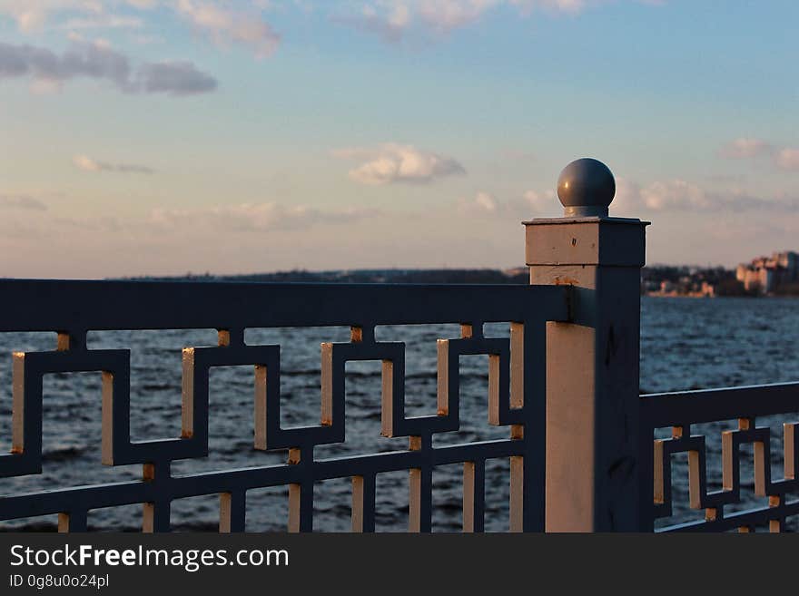 Evening Ternopil Lake