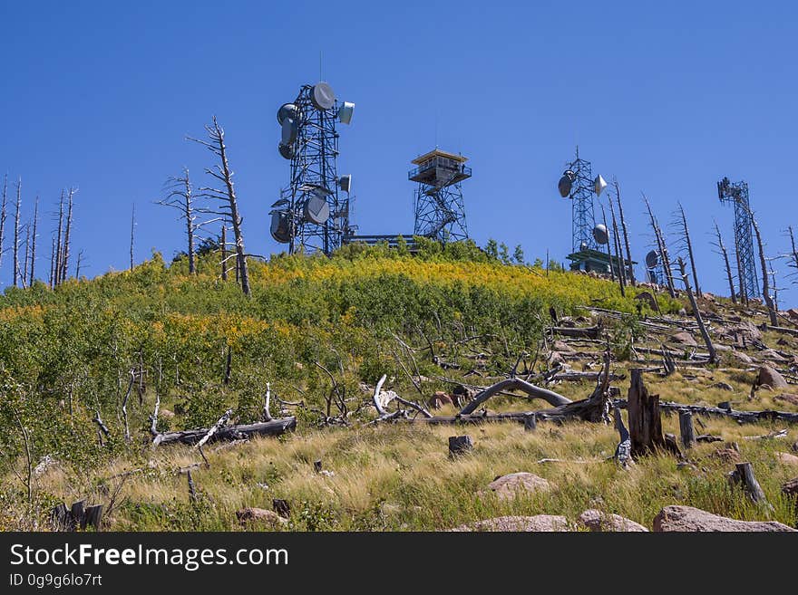 Hikers, bikers, and equestrians can reach the top of Mount Elden and the Elden Lookout Tower can be accessed via Sunset Trail, Elden Lookout Trail, Heart Trail, and several other trails in the Mount Elden/Dry Lake Hills trail system. Motorized vehicles can get to the top via Elden Lookout Road. Photo by Deborah Lee Soltesz, September 17, 2016. Credit: U.S. Forest Service, Coconino National Forest. For more information visit Coconino National Forest