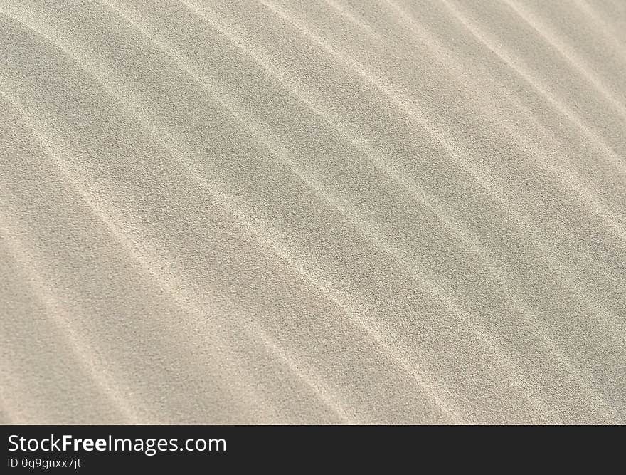 Aerial Shot of Sand Dunes