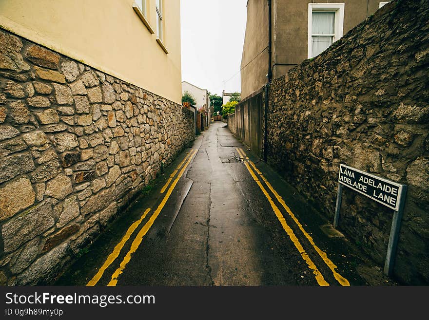 The Adelaide Lane or Lana Adelaide in Dublin, Ireland.