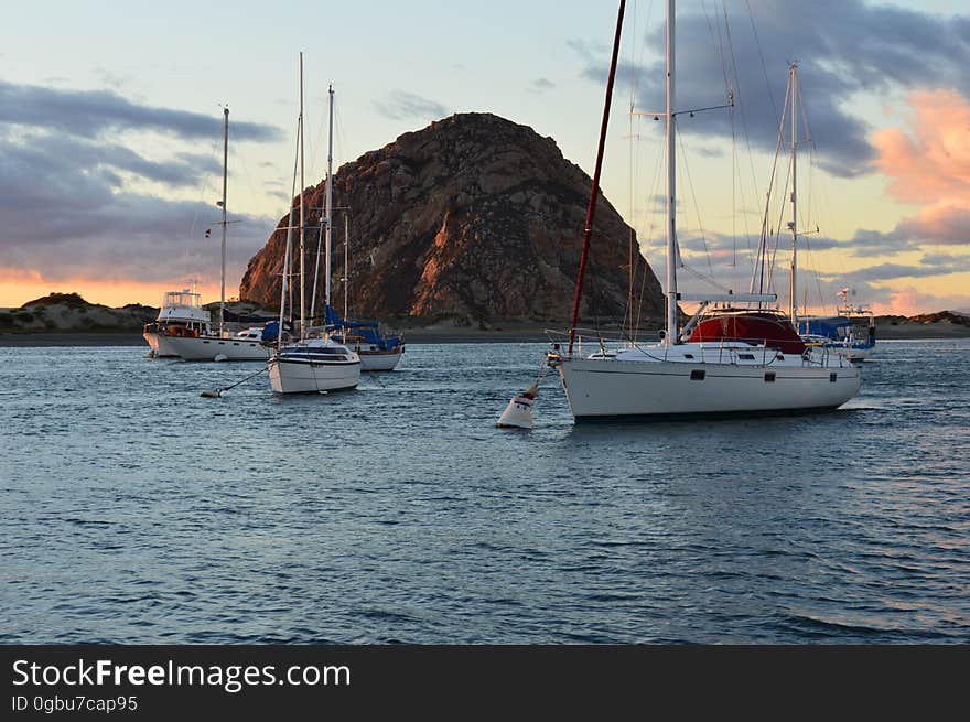 Enjoying a boat tour on a breezy winter evening. Enjoying a boat tour on a breezy winter evening