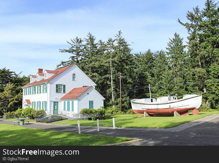 Umpqua River Coast Guard Station Oregon