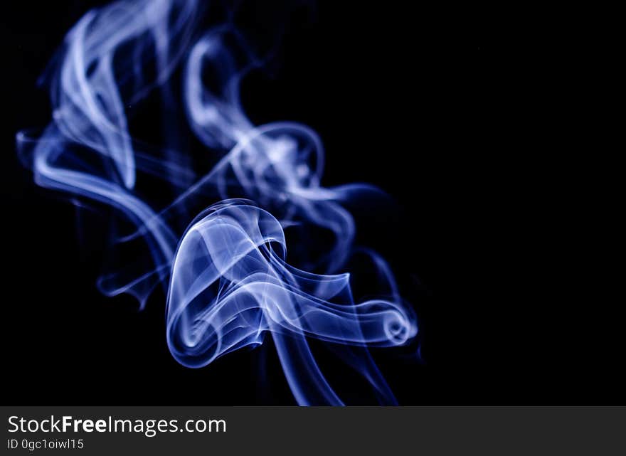 Smoke, Electric Blue, Computer Wallpaper, Organism