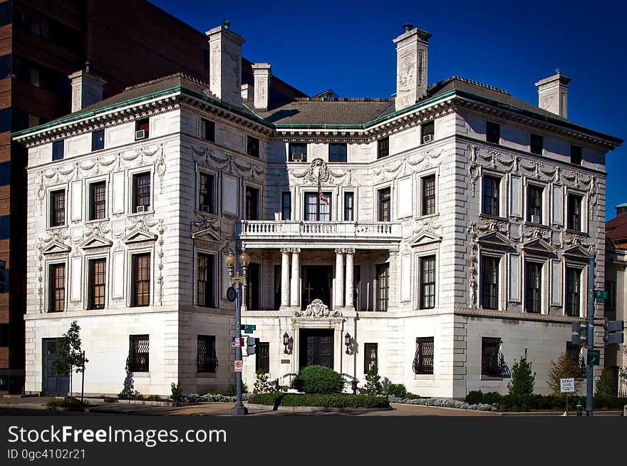 The Patterson Mansion in 15 Dupont Circle, Washington DC, USA.