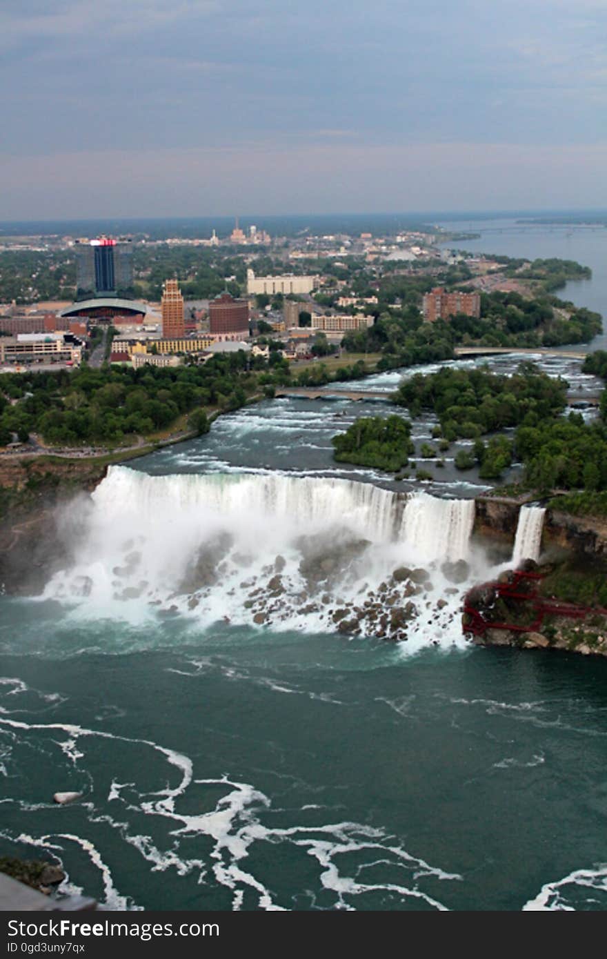 Taken from the Observation deck of the Skylon Tower. Taken from the Observation deck of the Skylon Tower.