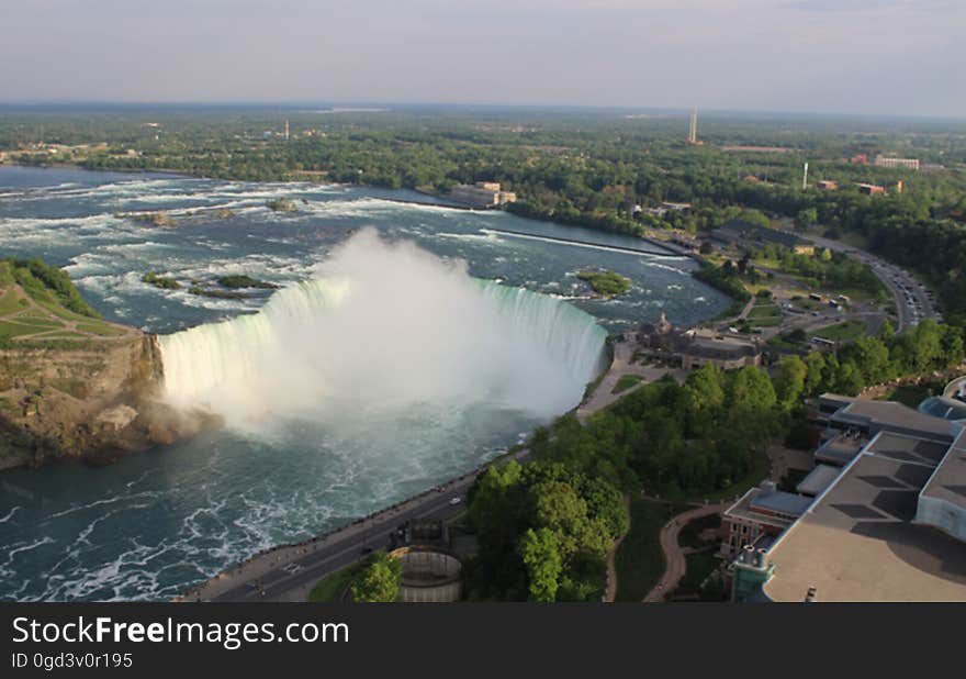 Taken from the Observation deck of the Skylon Tower. Taken from the Observation deck of the Skylon Tower.