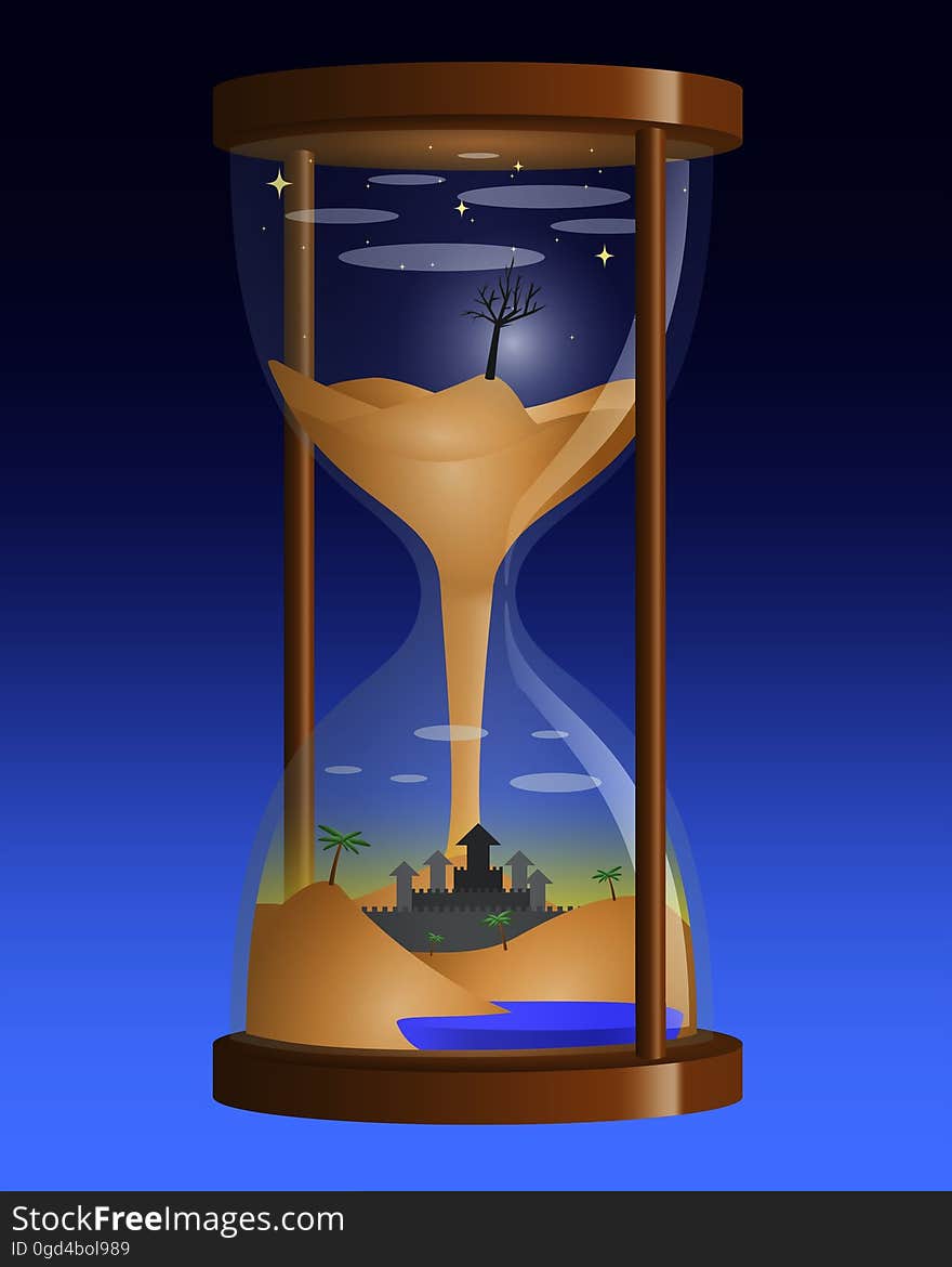 Hourglass, Product, Trophy, Product Design