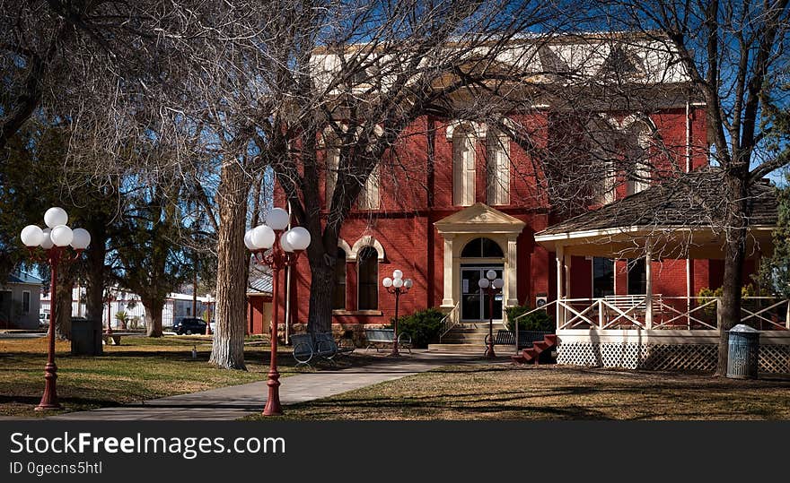 The Brewster County Courthouse in Alpine, Texas.