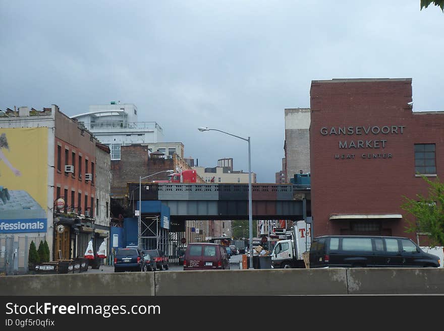 Sky, Cloud, Car, Building, Street light, Window