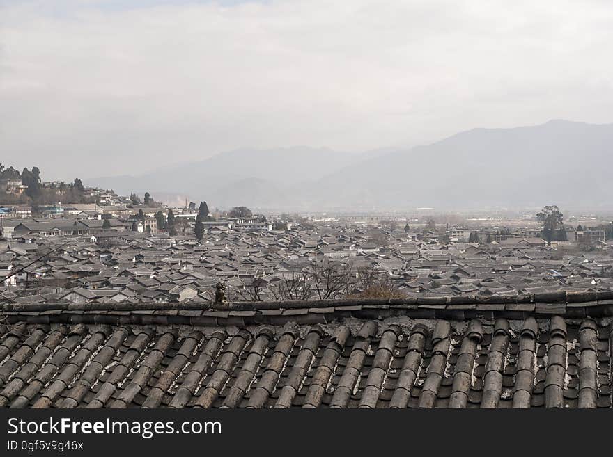 Sky, Cloud, Building, Mountain, Wood, Landscape