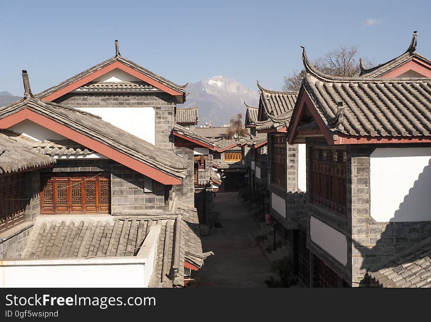 Sky, Chinese architecture, Travel, Cloud, Leisure, Temple