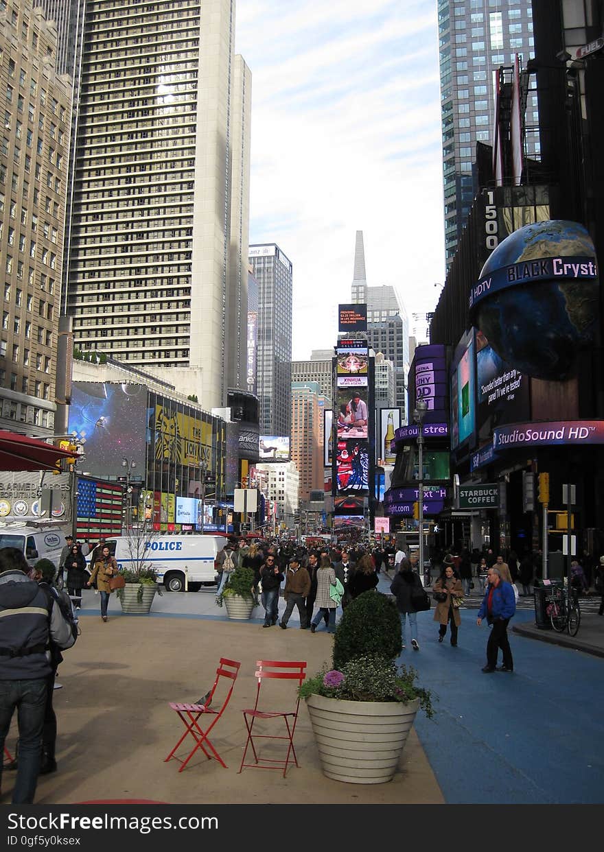 New York 29.11. - 3.12.2011, Times Square. New York 29.11. - 3.12.2011, Times Square