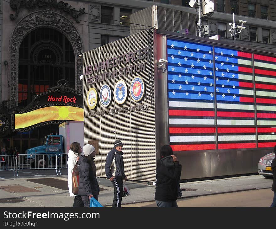 New York 29.11. - 3.12.2011, Times Square. New York 29.11. - 3.12.2011, Times Square