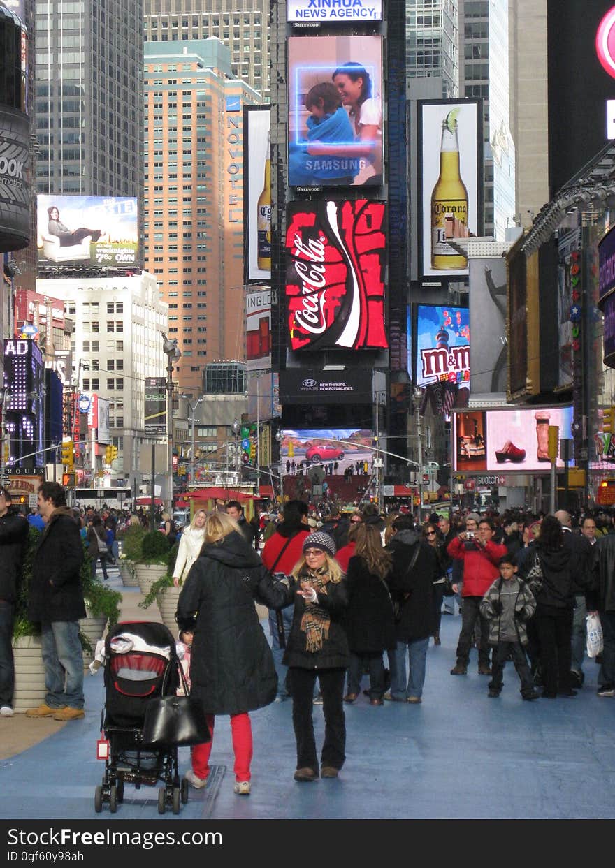 New York 29.11. - 3.12.2011, Times Square. New York 29.11. - 3.12.2011, Times Square