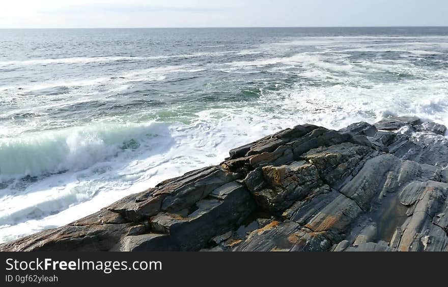 Pemaquid Point Wave Crash