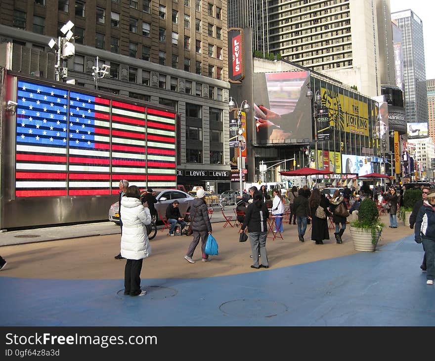 New York 29.11. - 3.12.2011, Times Square. New York 29.11. - 3.12.2011, Times Square