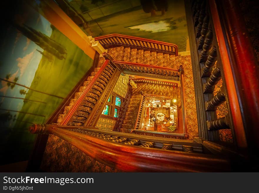 Stairwell in Columns Hotel, NOLA