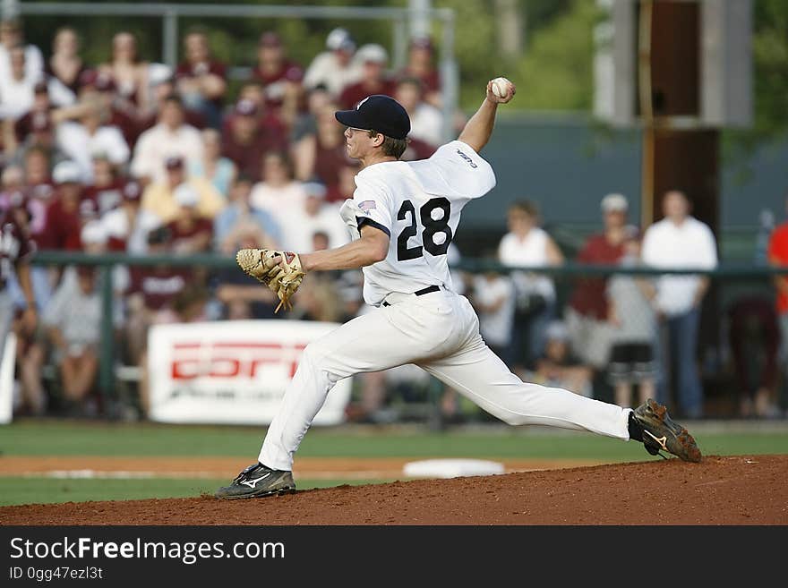 Baseball Player on Field Photo