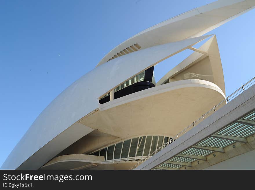 Palau de les Arts Reina Sofia opera house and cultural centre in Valencia, Spain.