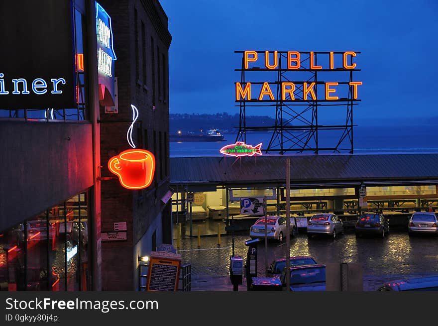 Pike Place Market at Seattle, Washington, United States.