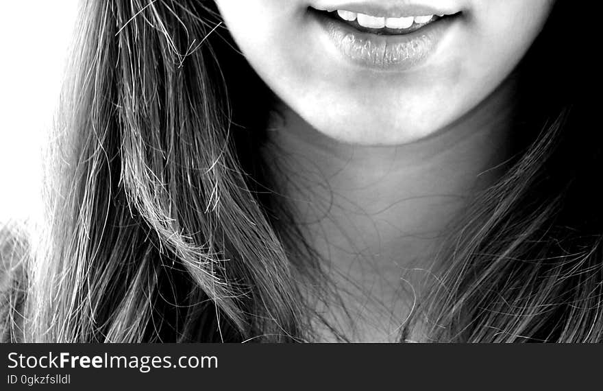 Hair, Black, Black And White, Beauty