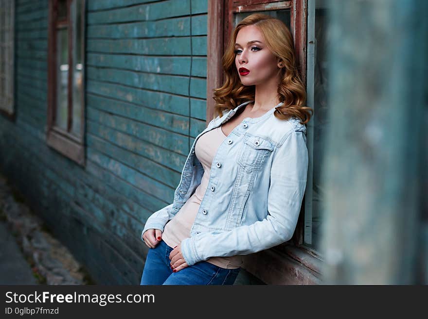 Woman in a Window