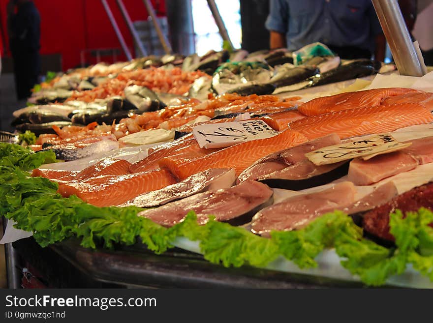 Fish Fillet on Table