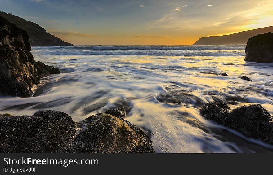 Sea, Body Of Water, Shore, Coast