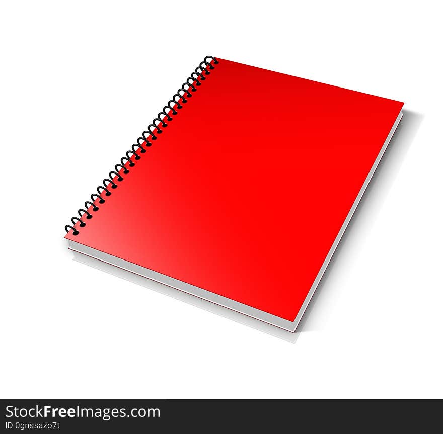 Red, Notebook, Product Design, Brand