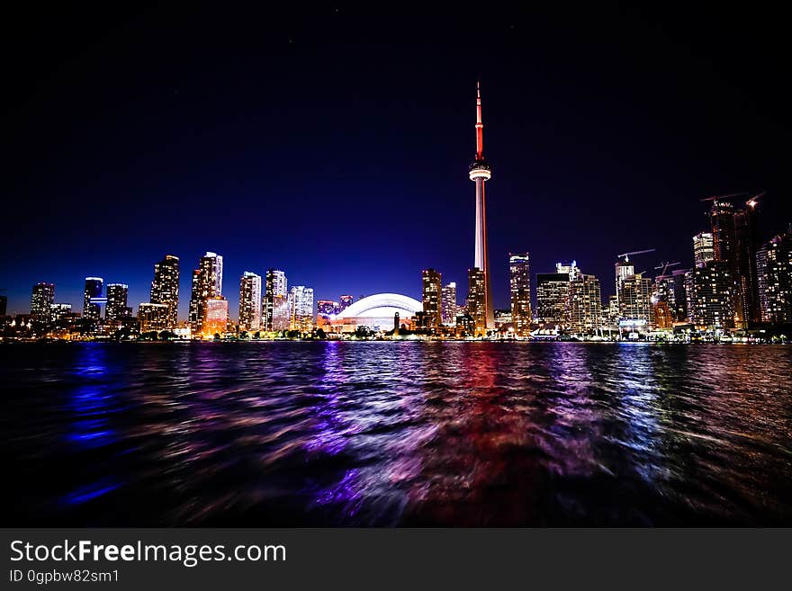 Cityscape, Metropolitan Area, City, Reflection