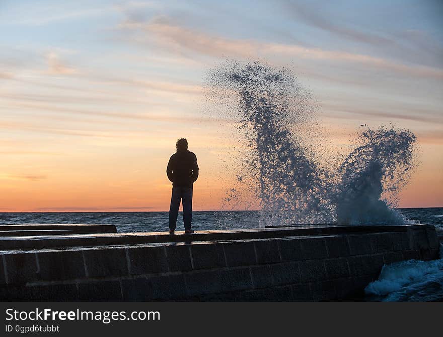 Sea, Water, Sky, Body Of Water