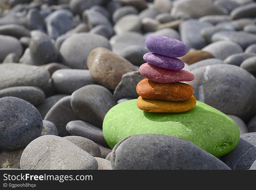 Rock, Pebble, Close Up, Material