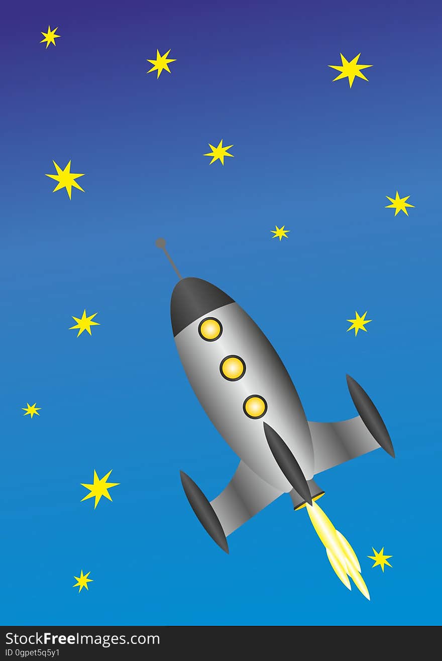 Sky, Daytime, Air Travel, Rocket