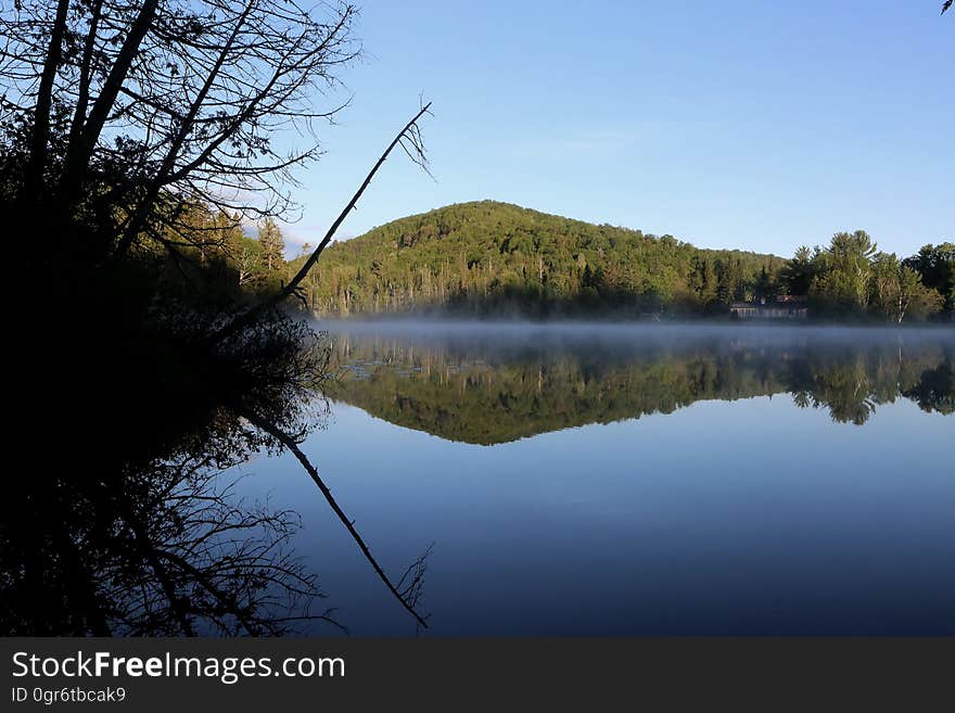 Calm Lake Reflection