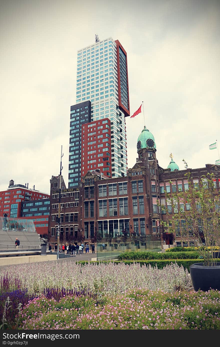 Hotel New York and the Port of Rotterdam.