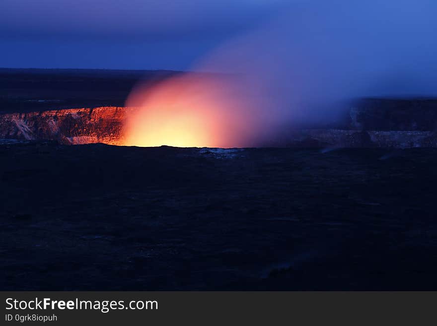 Geological Phenomenon, Sky, Horizon, Volcanic Landform