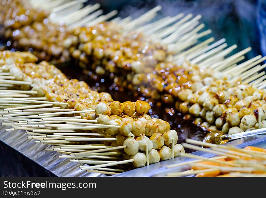 Street food at the market