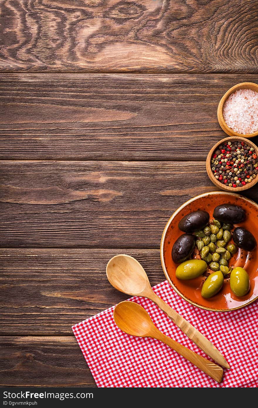 Fruits Eating Food on Wood