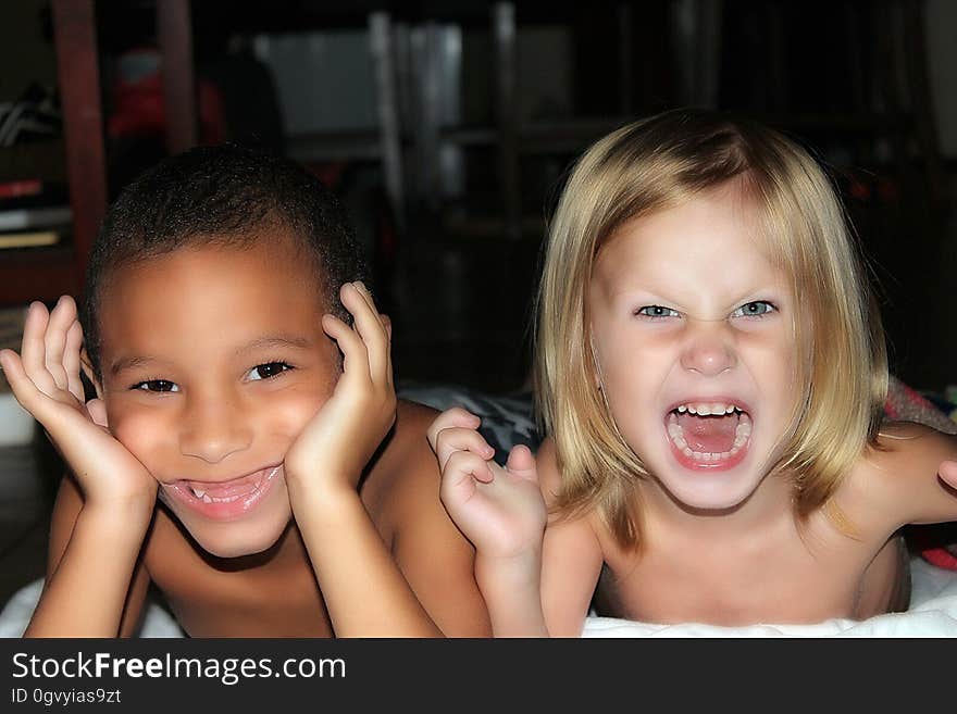 Child, Facial Expression, Smile, Girl