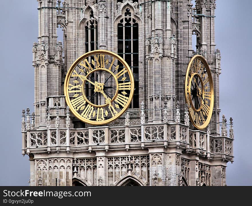 Landmark, Clock Tower, Building, Medieval Architecture