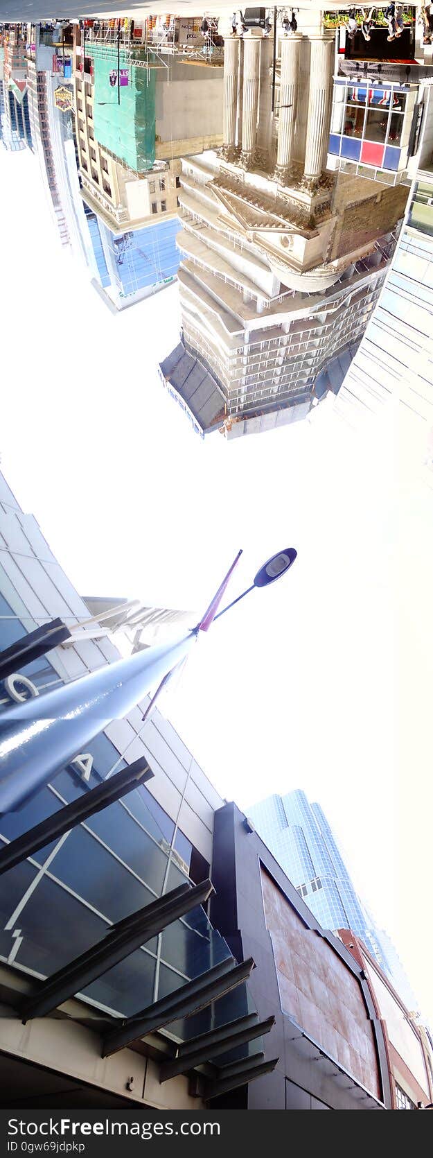 Pano of Yonge Street, at the construction of Massey Tower, 2017 06 28 -b