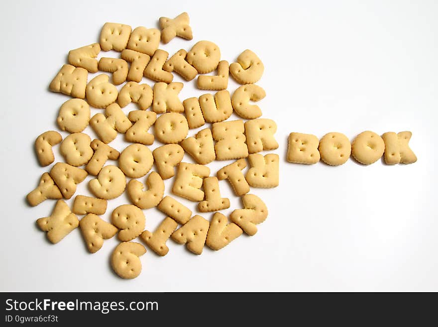 Letter Cookies