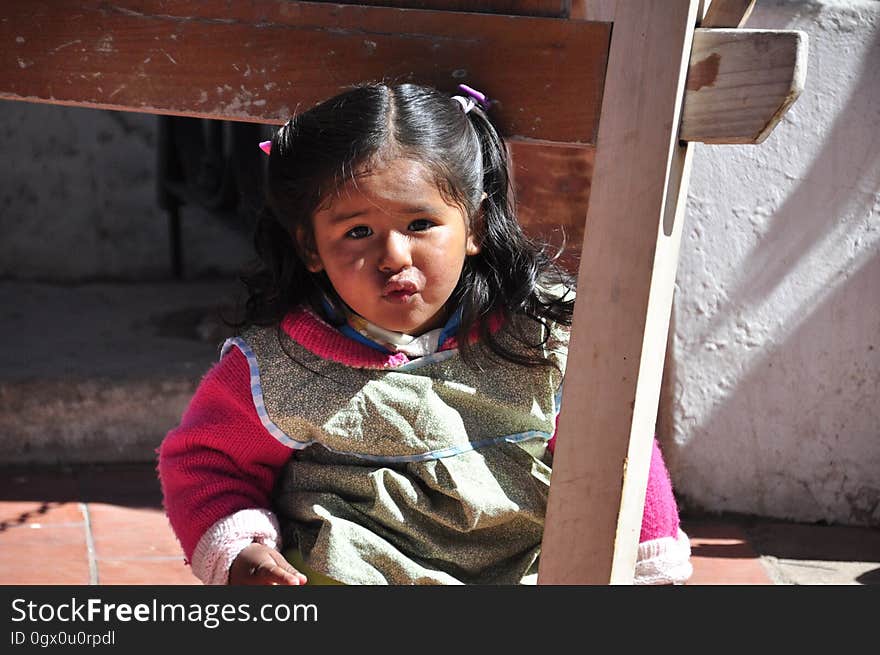 Child, Skin, Girl, Temple