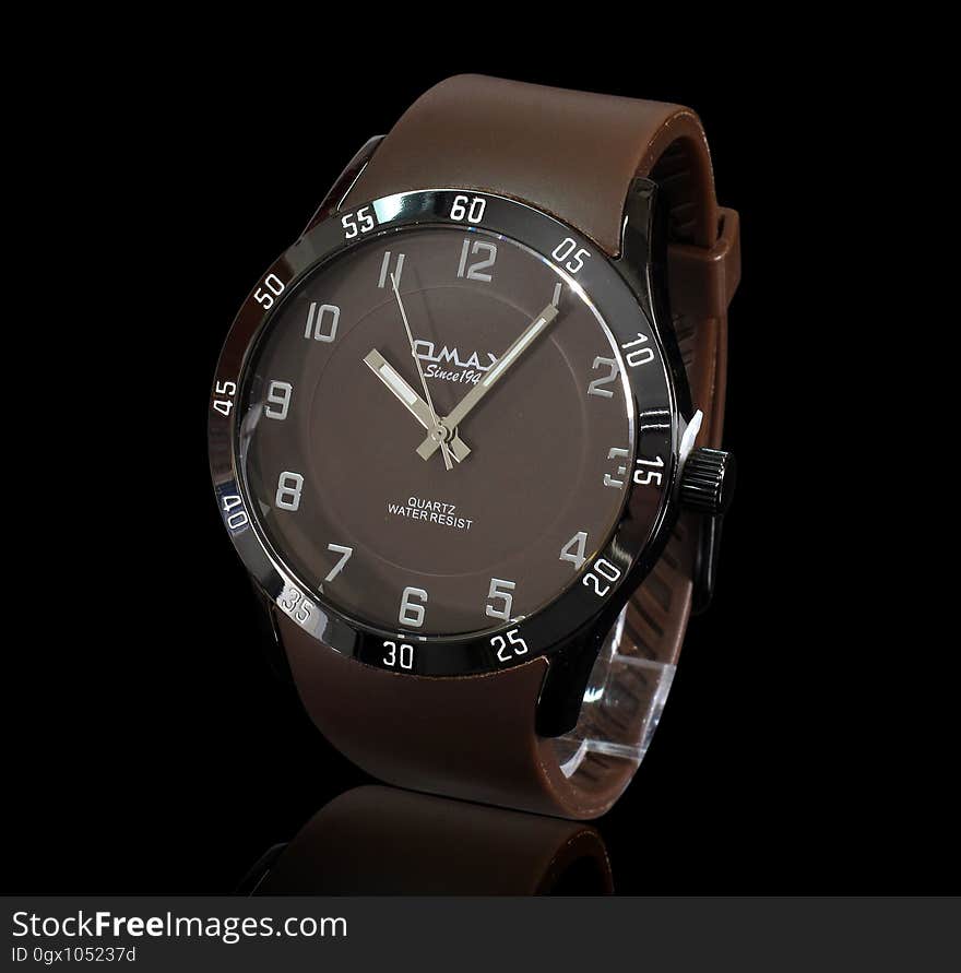 Watch, Watch Accessory, Brown, Strap