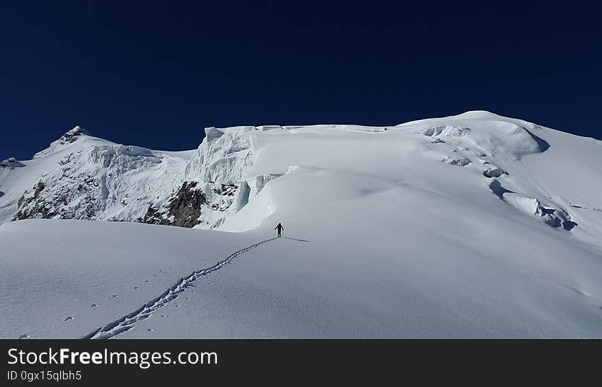 Mountainous Landforms, Mountain Range, Ridge, Sky