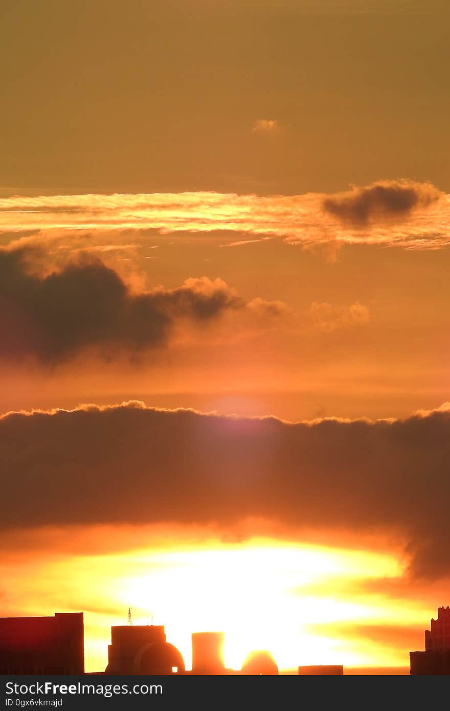 Water, Sky, Orange, Amber, Heat, Flame